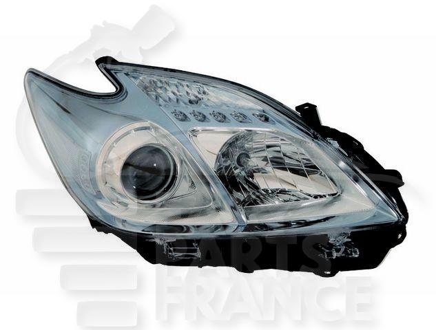OPT D H11+HB3 ELECT S/MOTEUR Pour TOYOTA PRIUS XW30 - TY181 07/09→02/12