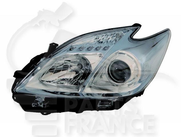 OPT G H11+HB3 ELECT S/MOTEUR Pour TOYOTA PRIUS XW30 - TY181 07/09→02/12