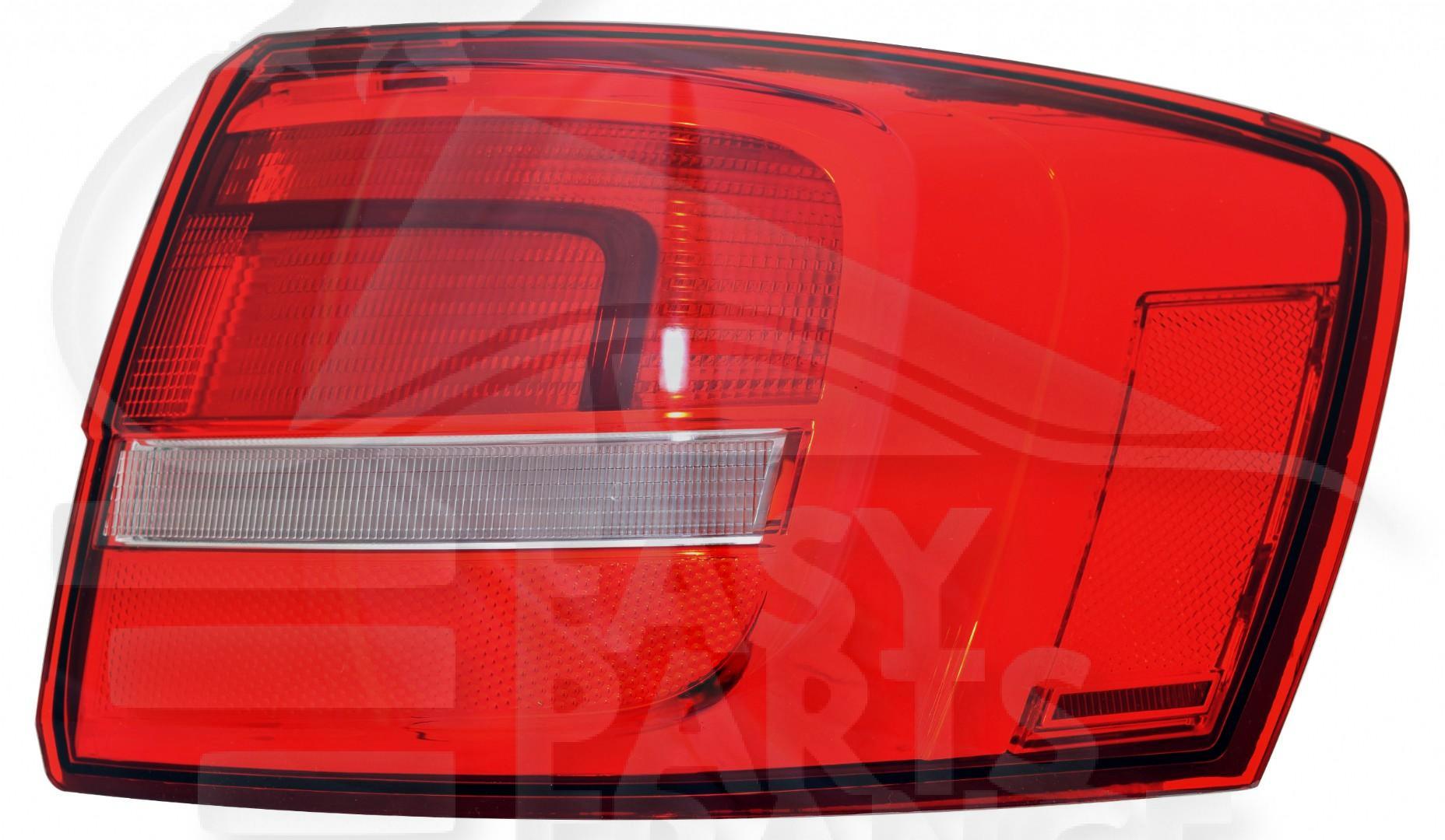 FEU ARD EXT ROUGE Pour VOLKSWAGEN JETTA - VO085 07/14→