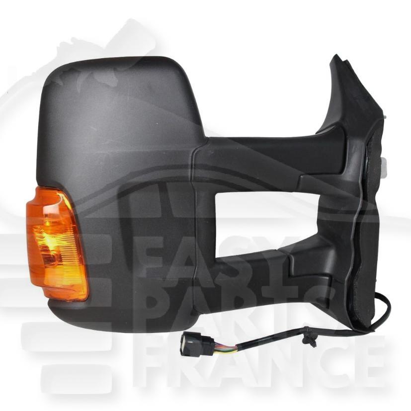 RETRO D MANUEL CHAUF A/FEU ORANGE BRAS LONG Pour FORD TRANSIT MK8 - FD196 03/14→08/19