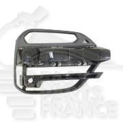 GRILLE DE PC AVD NOIRE A/EMPL AB LED Pour BMW X3 G01 - BM116 07/17→08/21