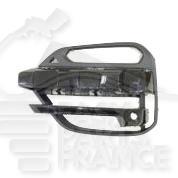 GRILLE DE PC AVG NOIRE A/EMPL AB LED Pour BMW X3 G01 - BM116 07/17→