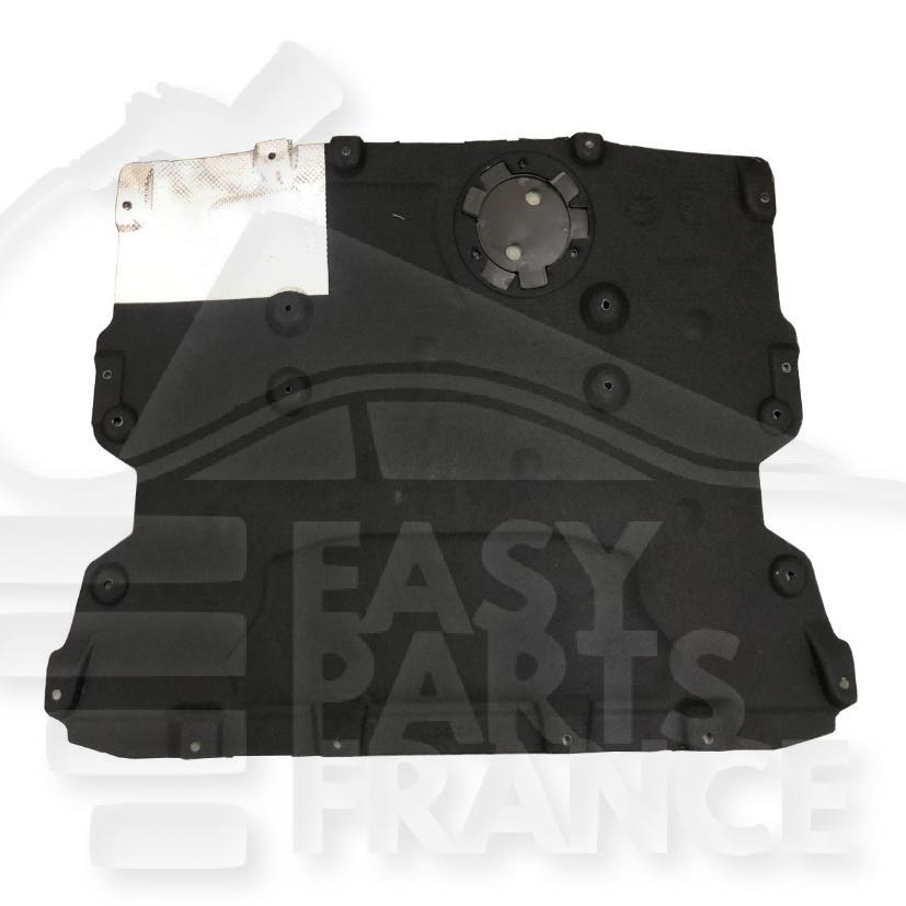 CACHE SS MOTEUR A/PROTECTION ALU Pour BMW X3 G01 - BM116 07/17→