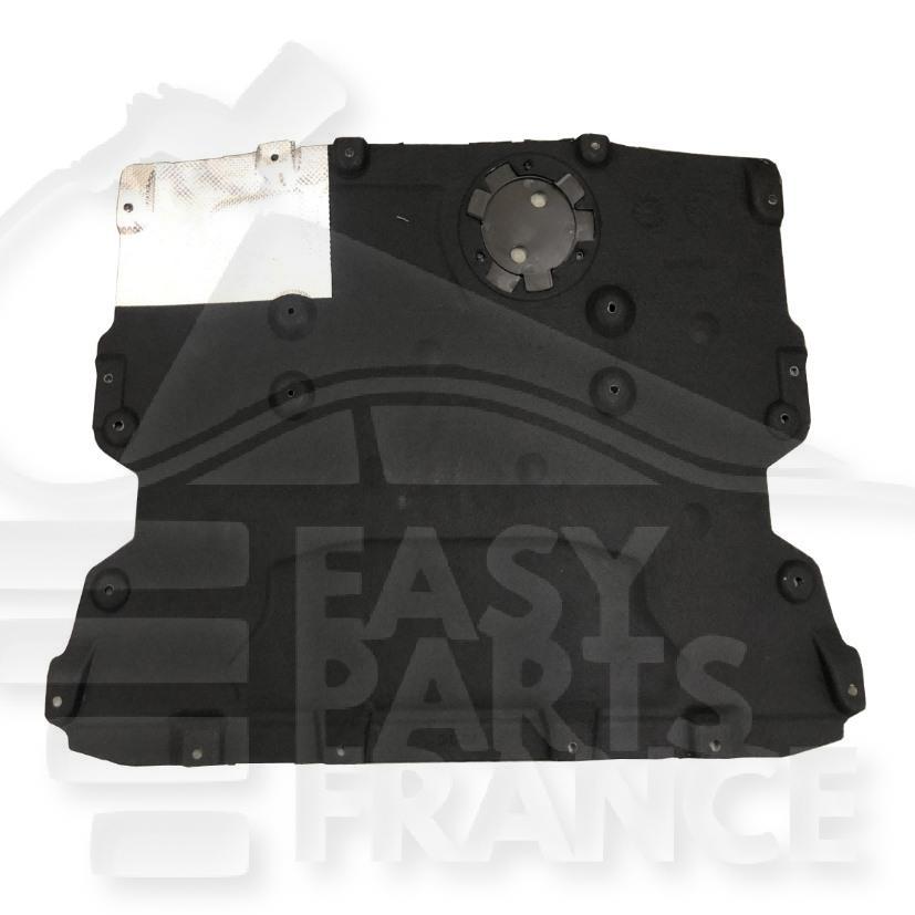 CACHE SS MOTEUR A/PROTECTION ALU Pour BMW X3 G01 - BM116 07/17→08/21
