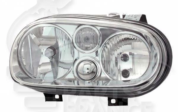 OPT D H7+H1 ELECT S/MOTEUR Pour VOLKSWAGEN GOLF 4 - VO053 01/98→11/03