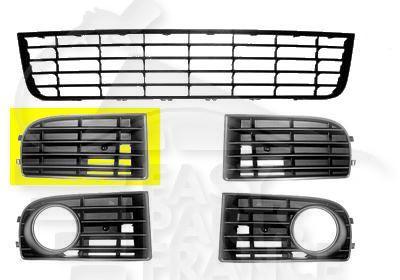 GRILLE DE PC AVD NOIRE sauf DIESEL Pour VOLKSWAGEN GOLF 5 - VO054 12/03→10/08