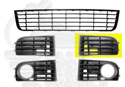 GRILLE DE PC AVG NOIRE sauf DIESEL Pour VOLKSWAGEN GOLF 5 - VO054 12/03→10/08