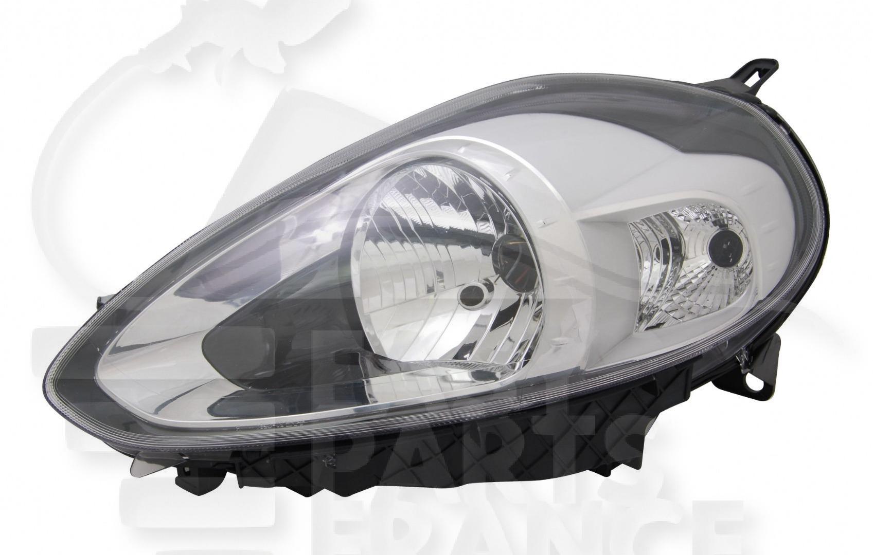 OPT G H4 ELECT A/MOTEUR F/CHROME Pour FIAT PUNTO - FT166 01/12→
