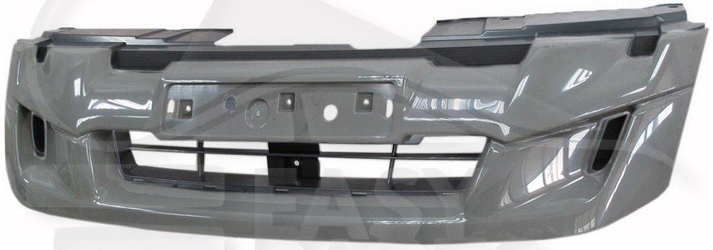 GRILLE DE CALANDRE NOIRE AVEC MOULURE GRISE MOD V-CROSS - 4WD Pour ISUZU D MAX - IZ014 05/17→08/20