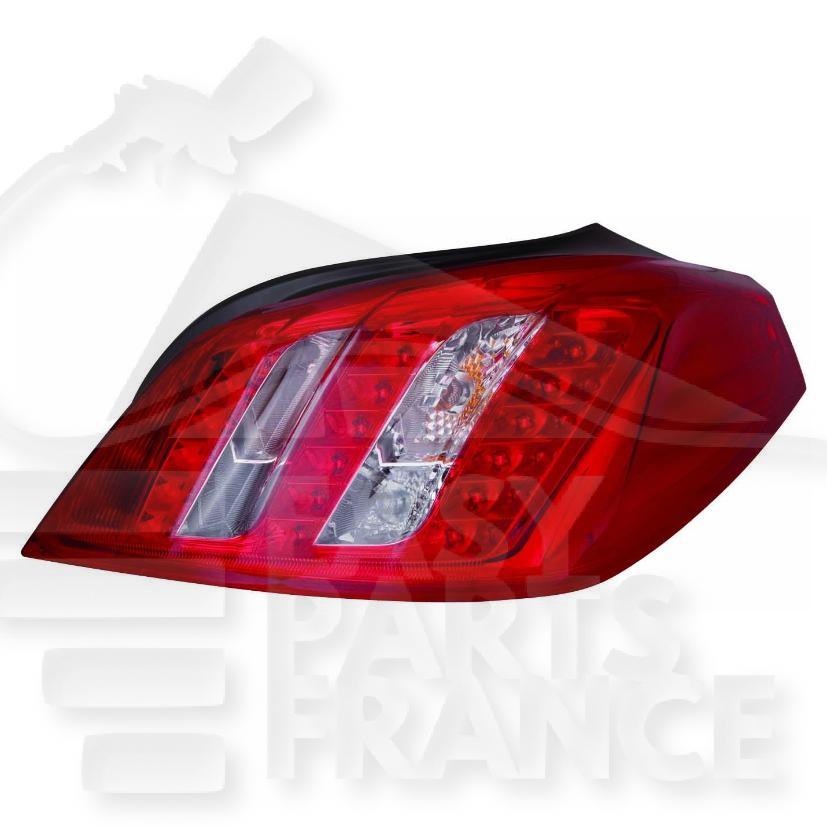 FEU ARD LED - 4 PTES LED Pour PEUGEOT 508 - PG090 01/11→09/14