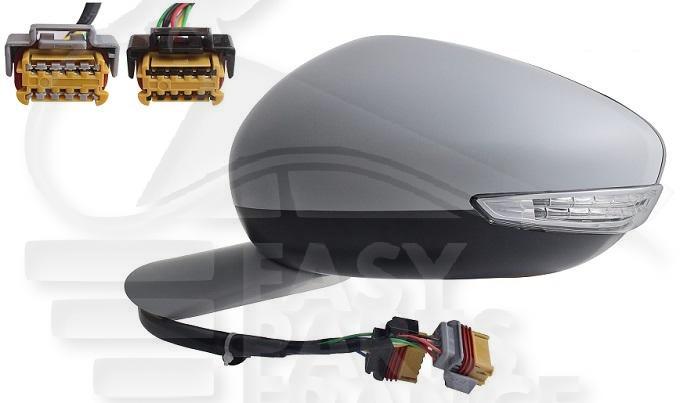 RETRO G ELECT CHAUF A PEINDRE A/FEU & FEU DE SOL MEMO & RAB ELECT 14 PINS Pour PEUGEOT 508 - PG090 01/11→09/14