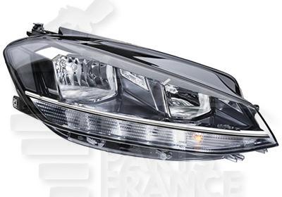 OPT D H7+H9 ELECT A/MOTEUR & FEU DE JOUR LED Pour VOLKSWAGEN GOLF 7 - VO065 01/17→