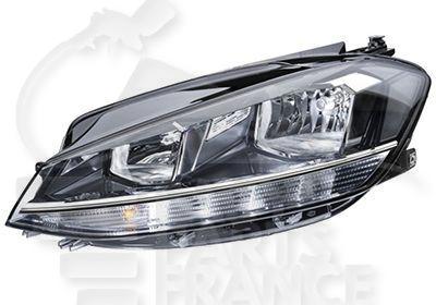 OPT G H7+H9 ELECT A/MOTEUR & FEU DE JOUR LED Pour VOLKSWAGEN GOLF 7 - VO065 01/17→