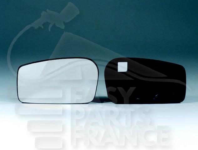 GLACE DE RETRO D BLANCHE CONVEX Pour FIAT ULYSSE - FT240 02/95→06/02