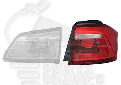 FEU ARD EXT FUME Pour VOLKSWAGEN GOLF SPORTSVAN -VO063 05/14→09/17