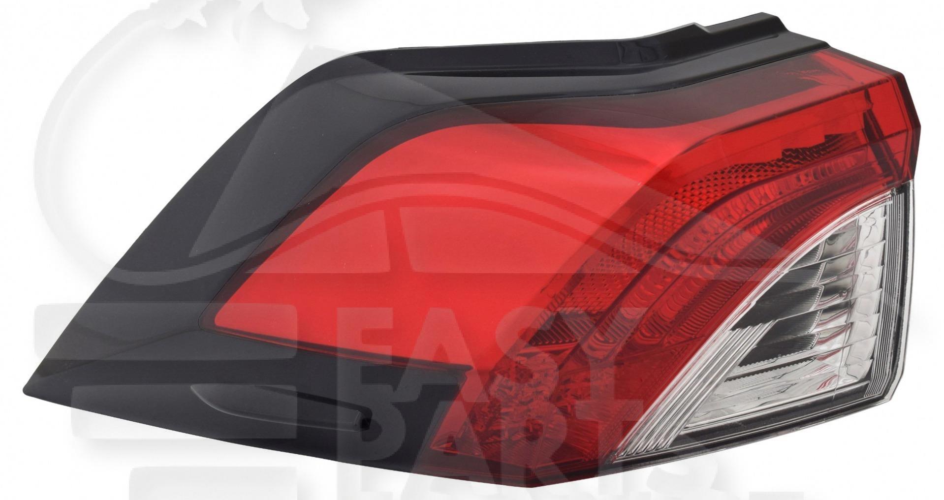 FEU ARG EXT LED Pour TOYOTA RAV 4 - TY199 04/19→
