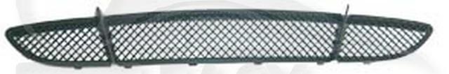 GRILLE DE PC AV CENTRALE NOIRE Pour BMW S1 E87/E81 - BM010 08/04→04/07