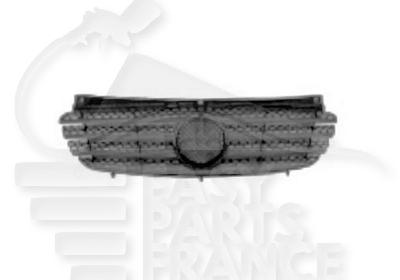 GRILLE DE CALANDRE NOIRE mod VITO Pour MERCEDES VITO - VIANO - W639 - ME252 11/03→09/10