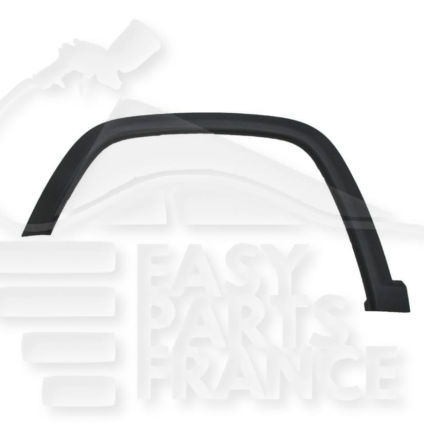 ELARGISSEUR AILE AVD NOIR Pour JEEP COMPASS - JE022 04/17→03/21