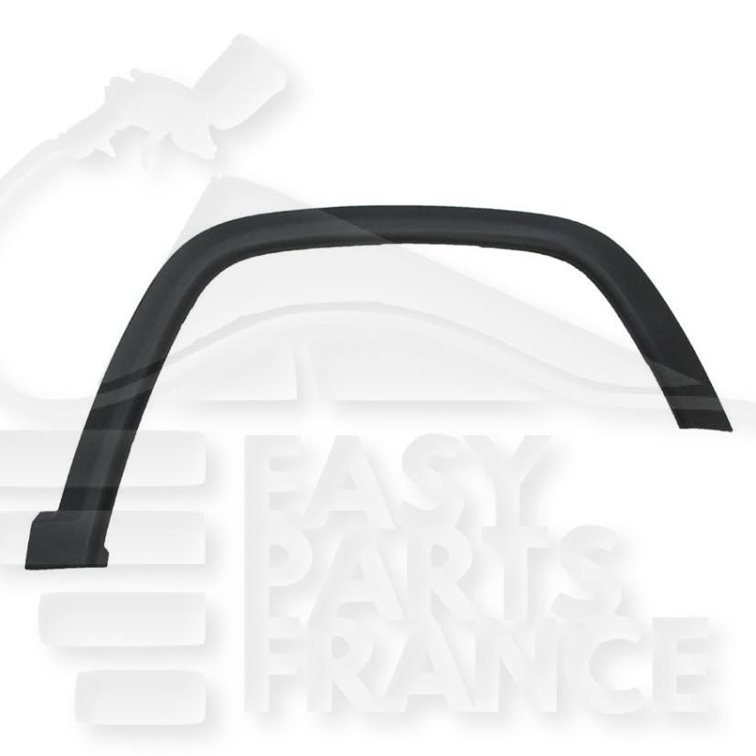 ELARGISSEUR AILE AVG NOIR Pour JEEP COMPASS - JE022 04/17→03/21