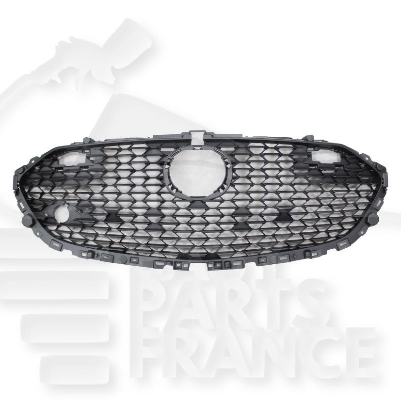 GRILLE DE CALANDRE NOIRE 4 PTES Pour MAZDA 3 - (BP) - MZ059 03/19→