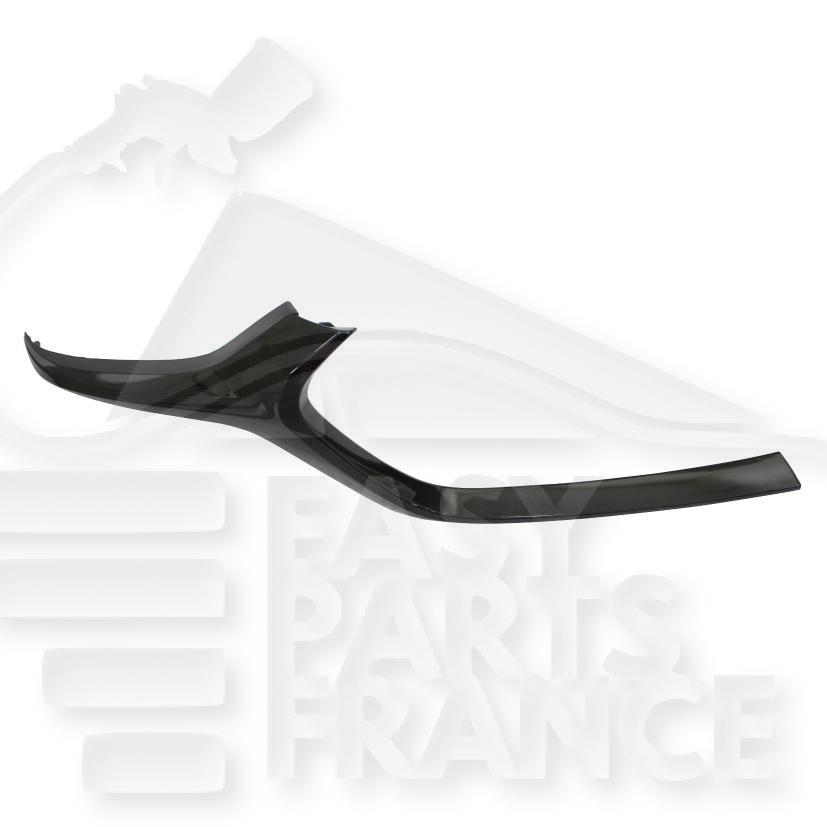 MOULURE INF AVD DE GRILLE DE CALANDRE NOIRE Pour MAZDA 3 - (BP) - MZ059 03/19→