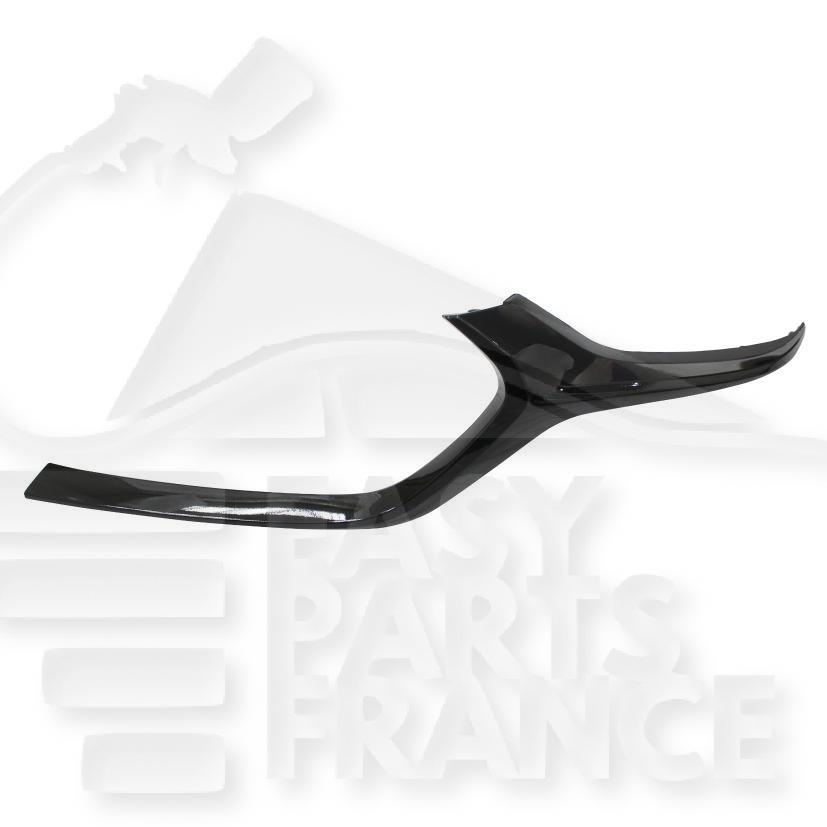 MOULURE INF AVG DE GRILLE DE CALANDRE NOIRE Pour MAZDA 3 - (BP) - MZ059 03/19→