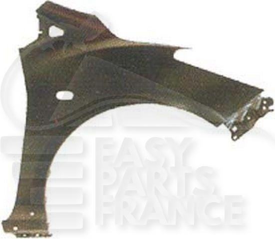 AILE AVD A/EMPL FEU - S/MOULURE Pour MAZDA 2 - MZ042 02/11→09/14