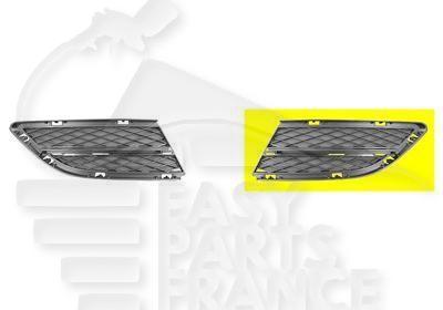 GRILLE DE PC AVG NOIRE Pour BMW S3 E90 - E91 - BM051 11/08→