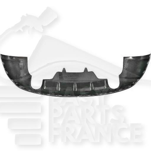 SPOILER DE PC AR NOIR A SIMPLE SORTIE ECH A DROITE & GAUHE Pour AUDI Q5 - AD131 07/12→12/16