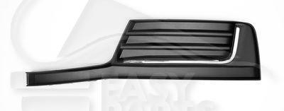 GRILLE DE PC AVG NOIRE A/MOULURE CHROMEE Pour AUDI A3 -3/5 PTES - AD050 03/16→04/20