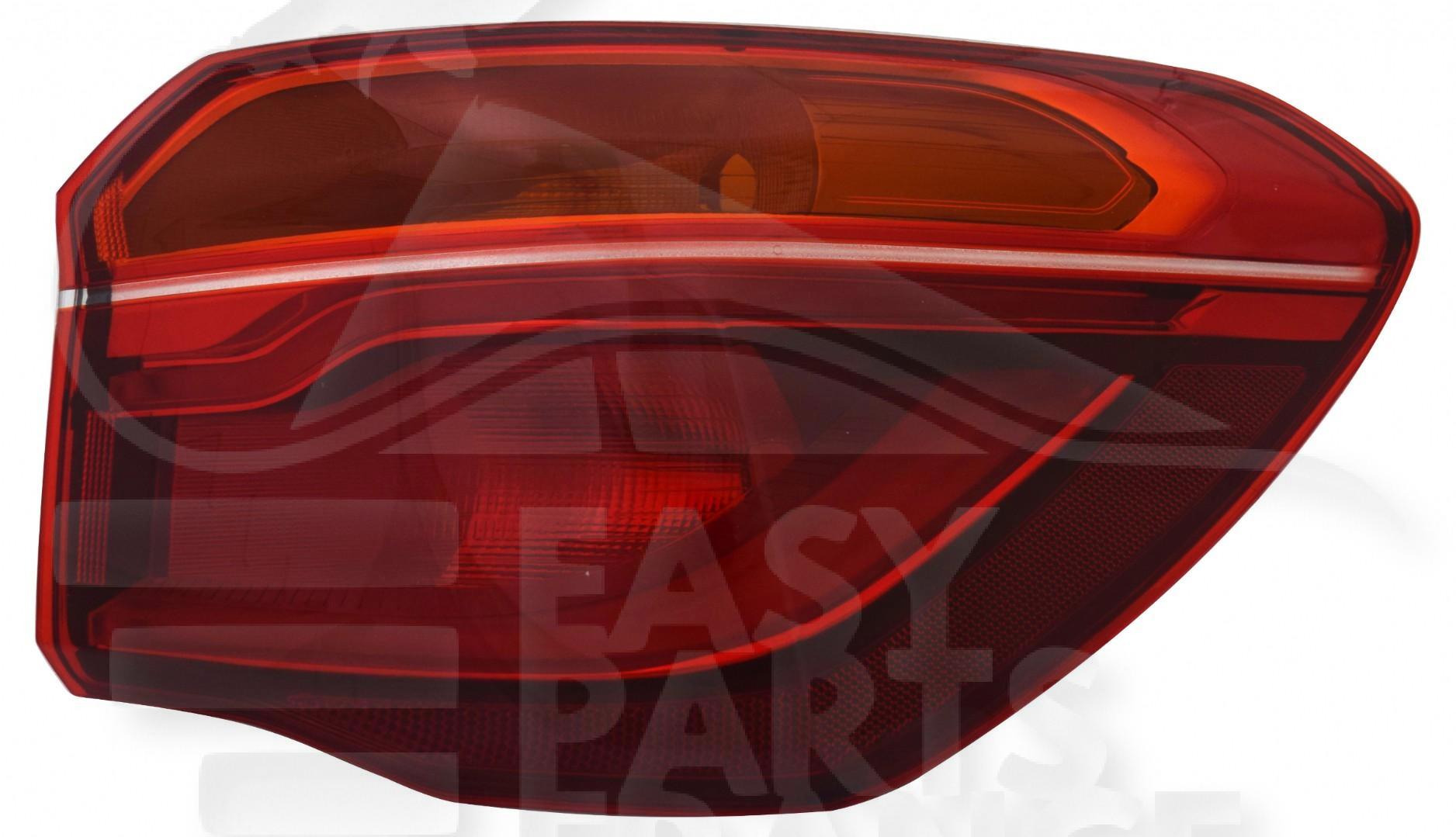 FEU EXT ARD LED Pour BMW X1 F48 - BM144 09/15→