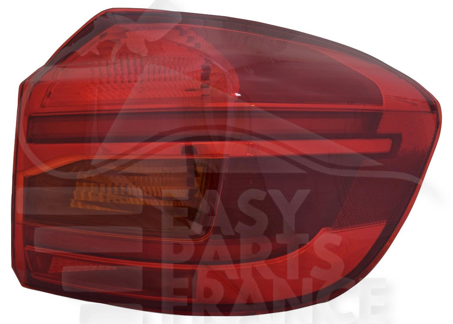 FEU ARD EXT LED Pour BMW X3 G01 - M TECK - BM117 08/19→08/21