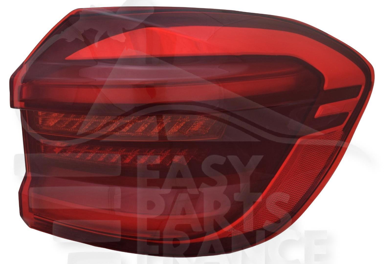 FEU ARD EXT FULL LED Pour BMW X3 G01 - M TECK - BM117 08/19→08/21