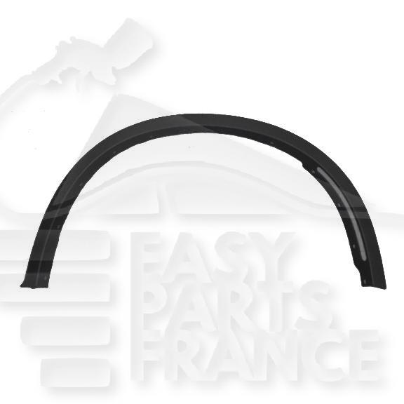 ELARGISSEUR AILE AVD NOIR Pour BMW X 6 F16 - BM181 08/14→