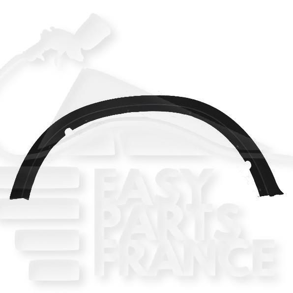 ELARGISSEUR AILE ARD NOIR Pour BMW X 6 F16 - BM181 08/14→