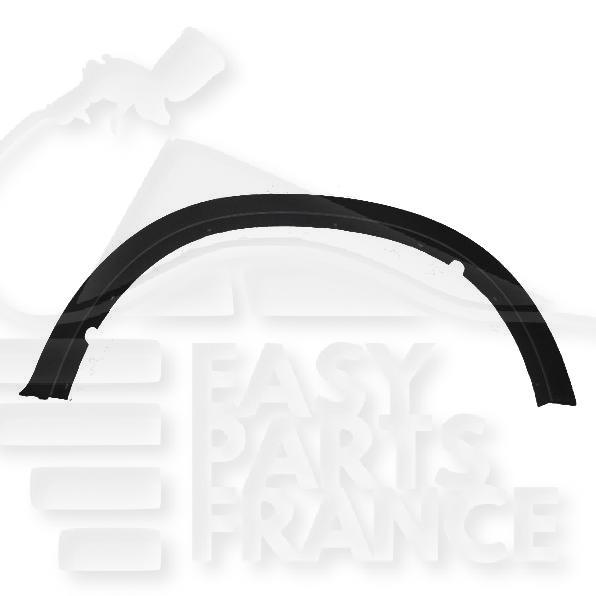 ELARGISSEUR AILE ARG NOIR Pour BMW X 6 F16 - BM181 08/14→