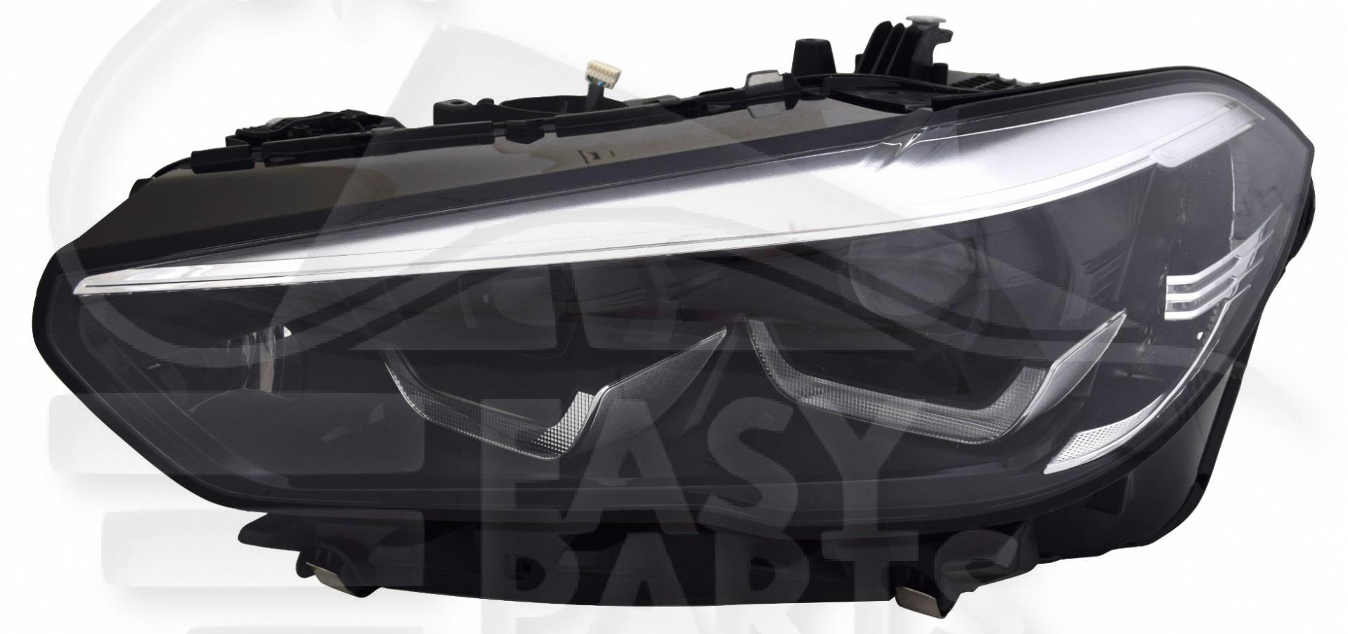 OPT G LED ELECT A/MOTEUR S/UNITÉ DE COMMANDE A/SYSTÈME D'ÉCLAIRAGE AVANT ADAPTATIF Pour BMW X5 G05 - BM176 09/18→