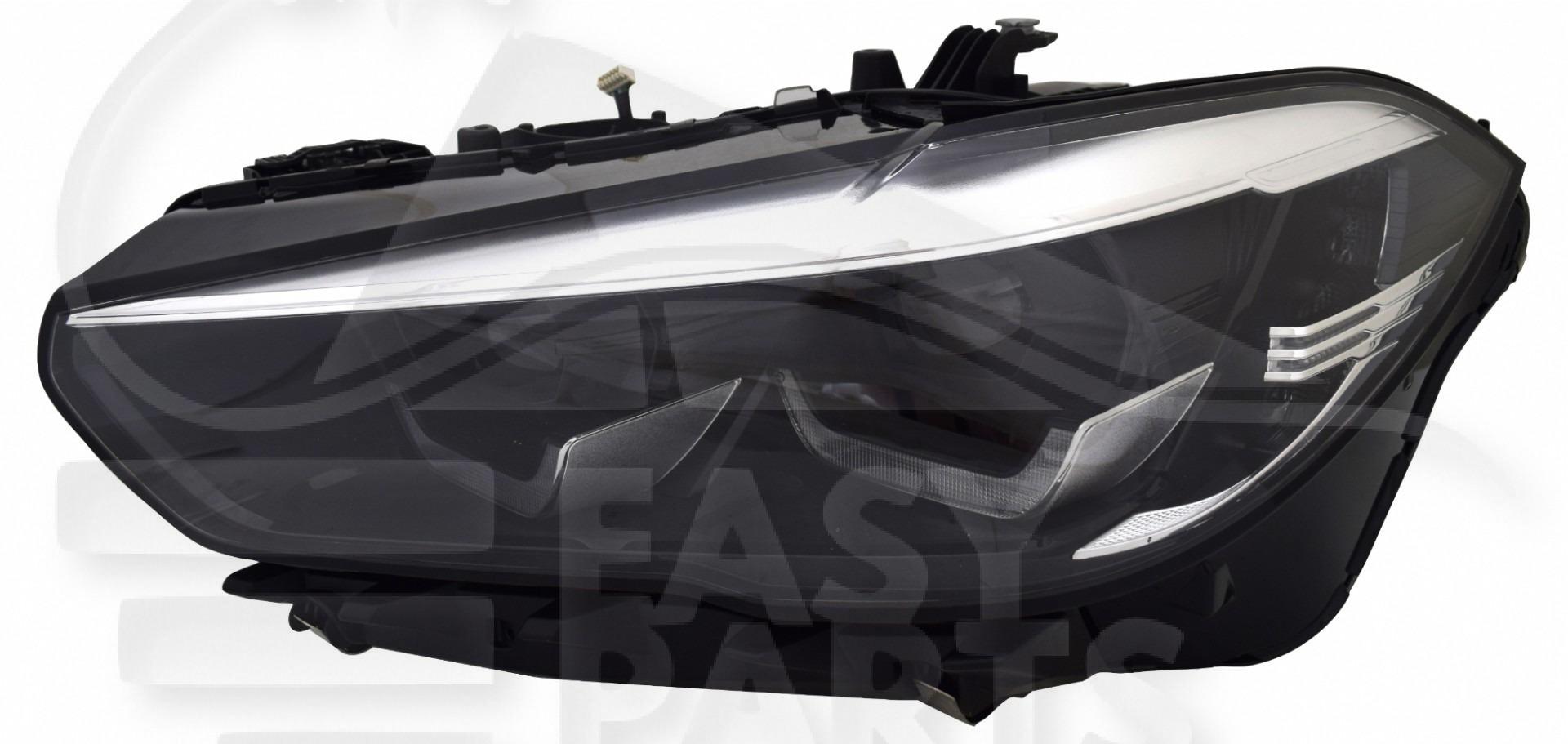 OPT G LED ELECT A/MOTEUR S/UNITÉ DE COMMANDE S/SYSTÈME D'ÉCLAIRAGE AVANT ADAPTATIF Pour BMW X5 G05 - M TECK - BM177 08/18→02/23