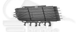 GRILLE DE PC AVD NOIRE sauf GTS Pour OPEL VECTRA - OP154 06/02→08/05