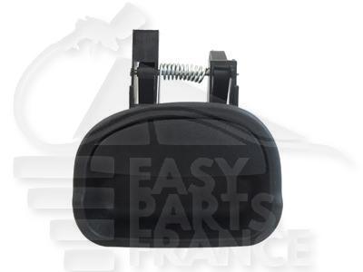 POIGNEE DE PTE COULISSANTE INT D NOIRE Pour DACIA DOKKER / DOKKER VAN - DC090 01/13→12/16