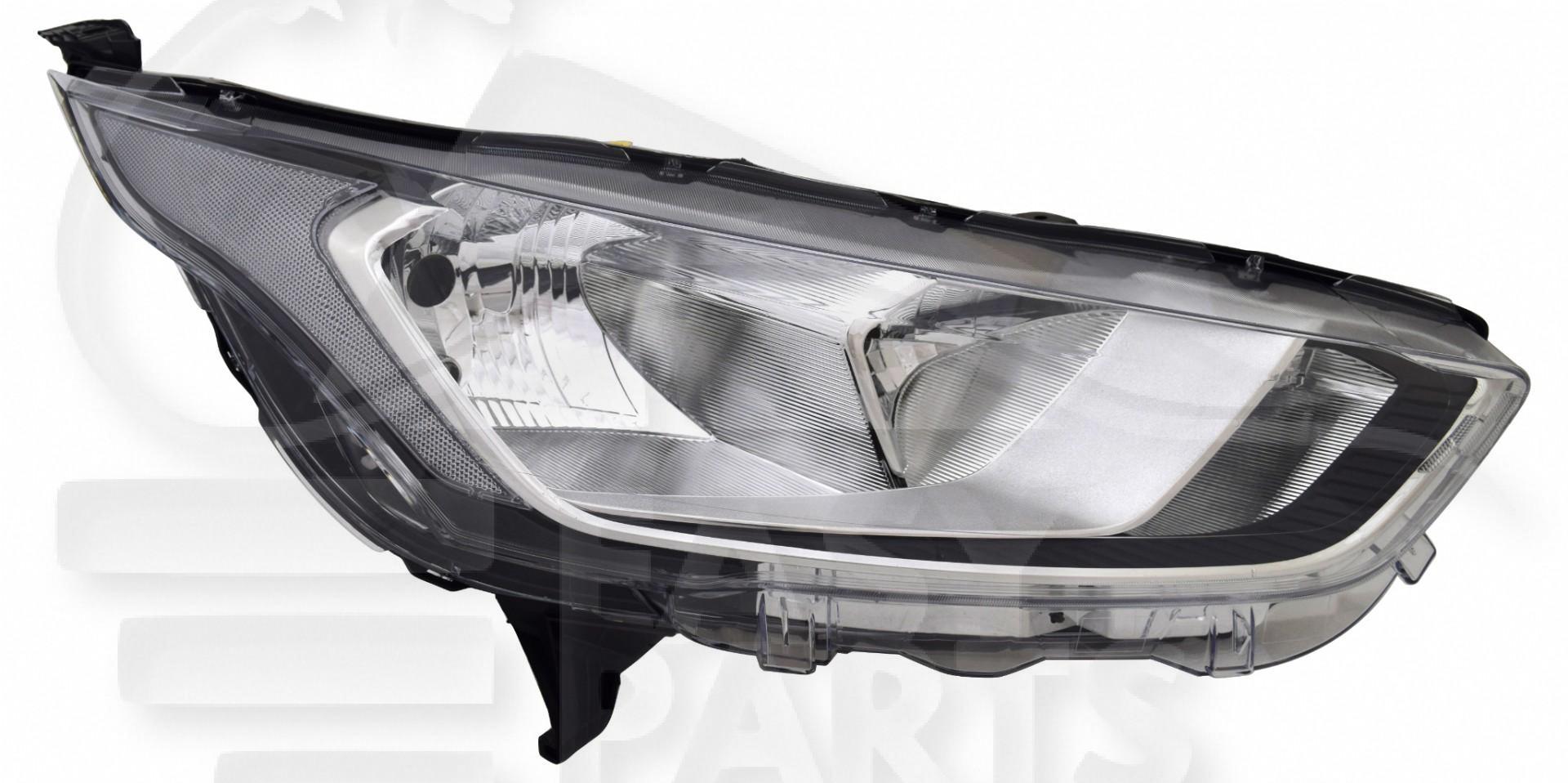 OPT D H7+H11 ELECT A/MOTEUR F/CHROME Pour FORD TRANSIT CONNECT - FD184 05/18→09/21