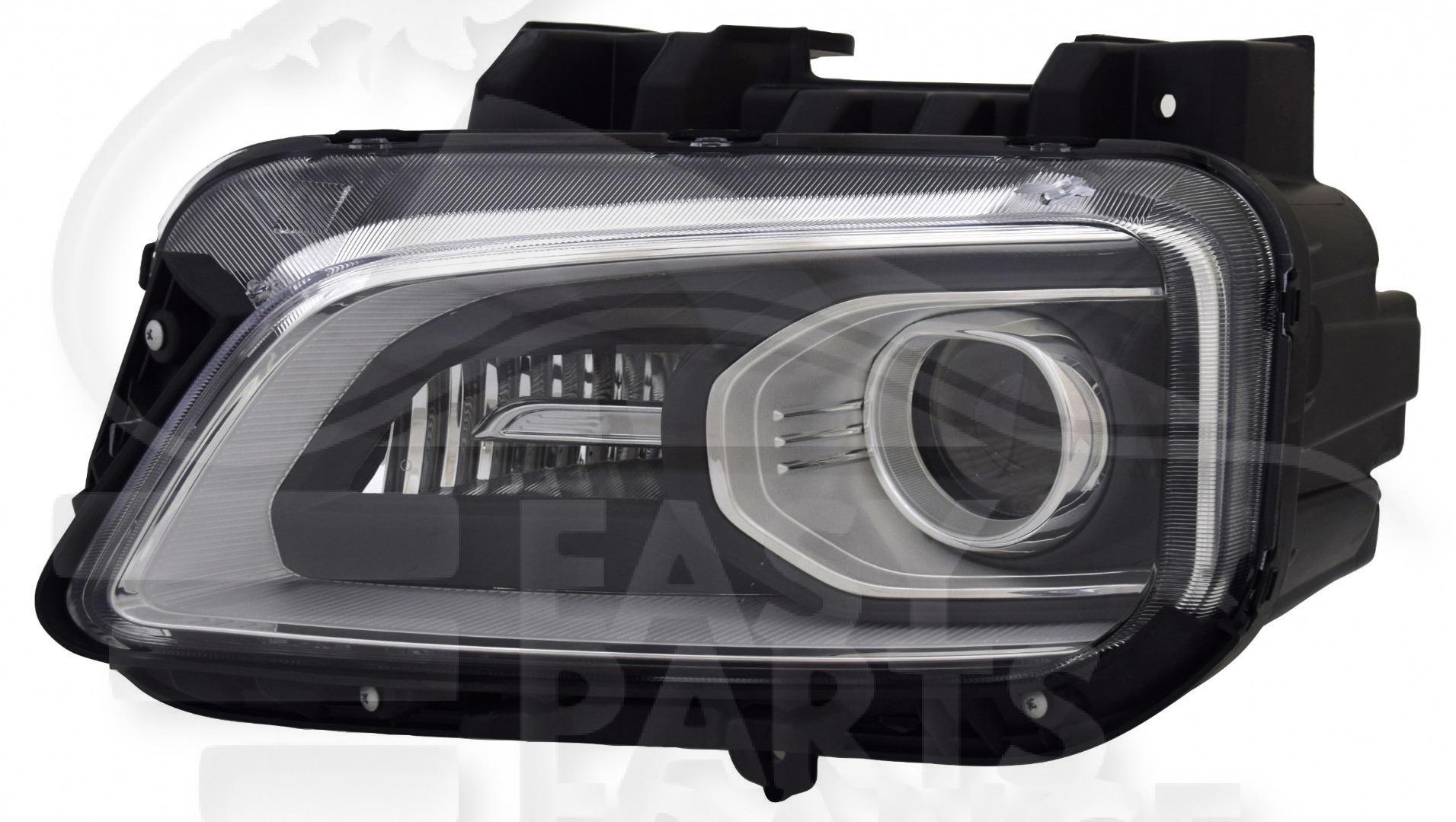 OPT G LED+H7 ELECT A/MOTEUR Pour HYUNDAI KONA - HY300 10/17→08/20