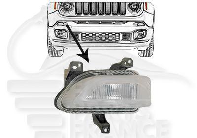 FEU DE JOUR AVD Pour JEEP RENEGADE - JE101 09/18→