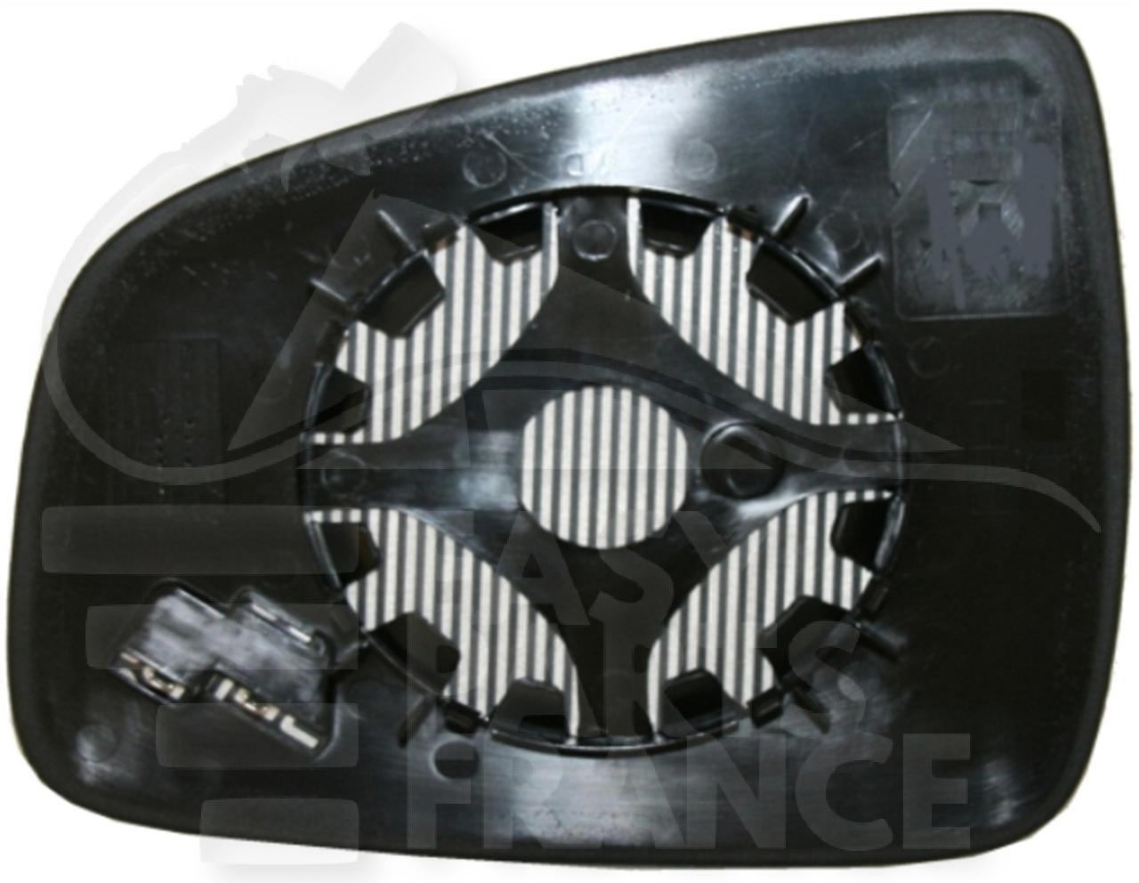 GLACE DE RETRO D +/- CHAUF Pour DACIA SANDERO STEPWAY - DC060 01/09→12/12