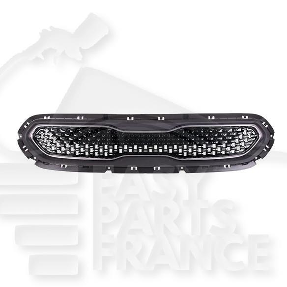 GRILLE DE CALANDRE NOIRE A/MOULURE CHROMEE Pour KIA NIRO - KI140 06/16→09/19