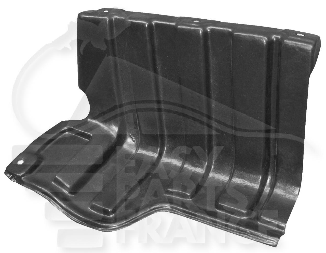 CACHE SS MOTEUR AVD Pour KIA PICANTO 5 PTES - KI062 01/11→10/15