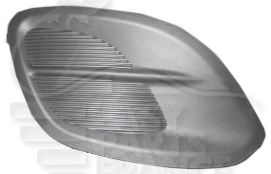 GRILLE DE PC AVD S/EMPL AB NOIRE Pour KIA PICANTO 5 PTES - KI062 01/11→10/15