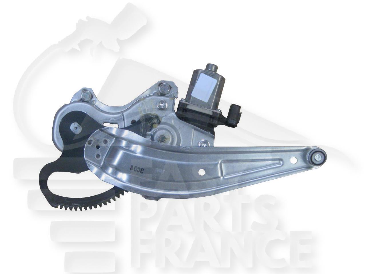 LEVE VITRE ELECT ARG Pour KIA PICANTO 5 PTES - KI062 01/11→10/15