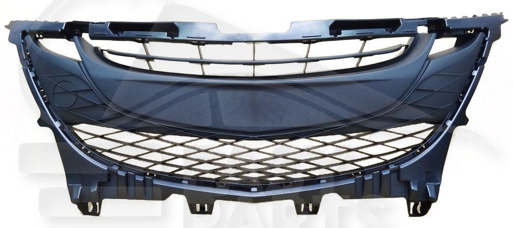 GRILLE DE PC AV CENTRALE NOIRE S/EMPL AB Pour MAZDA 5 - MZ062 09/10→